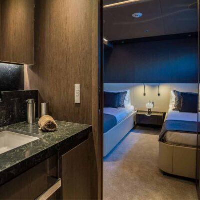 bano camarote doble suite yate