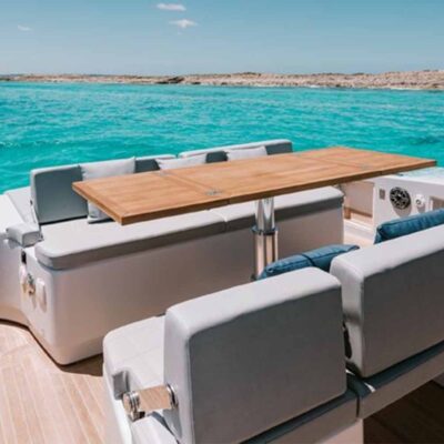 terraza mesa yate