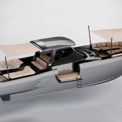 render yate toldos bimini proa popa
