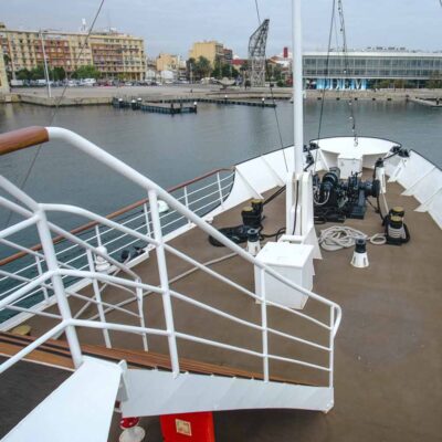 proa barco antiguo