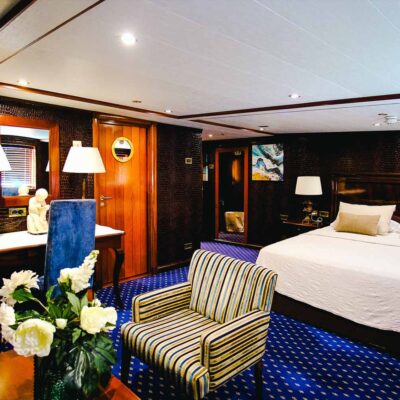camarote suite elegante gran mobiliario