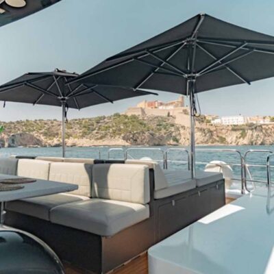 terraza mesa yate