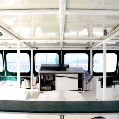 catamaran velero interior