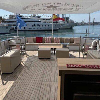 terraza yate