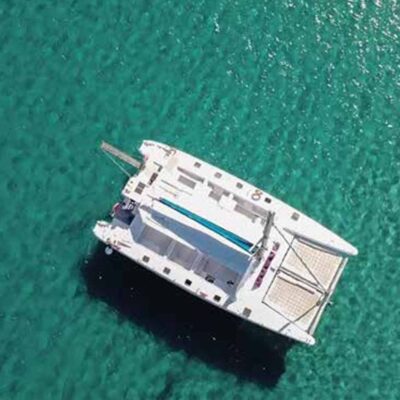 catamaran vista dron